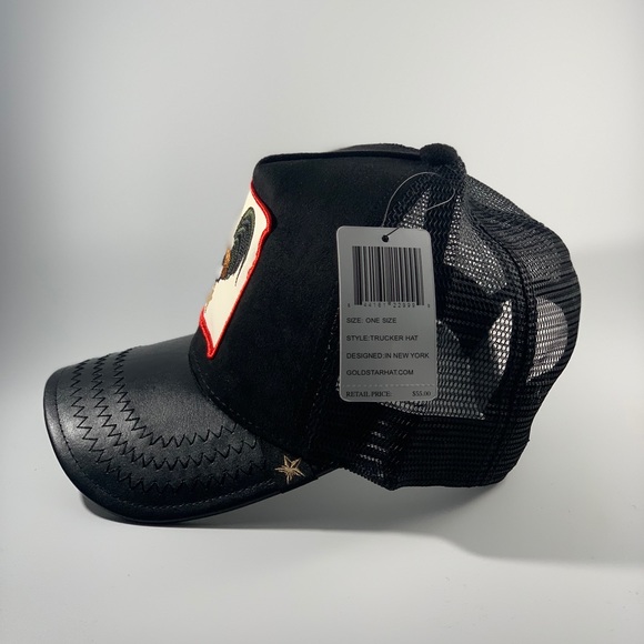 NEW ROOSTER 3 TONE TRUCKER HAT - Picture 4 of 5